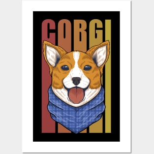 Corgi Dog Posters and Art